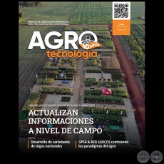 AGROTECNOLOGÍA – REVISTA DIGITAL - JUNIO - AÑO 10 - NÚMERO 121 - AÑO 2021 - PARAGUAY